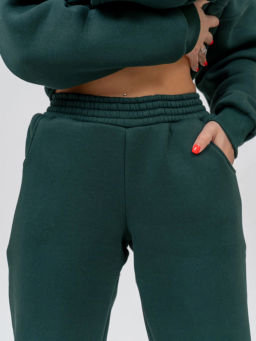 Костюм женский, цвет зеленый