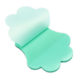 Цена за 4 шт. Блок-закладка с липким краем «Лапка», 45 мм × 45 мм, 50 листов, пластик, зелёный