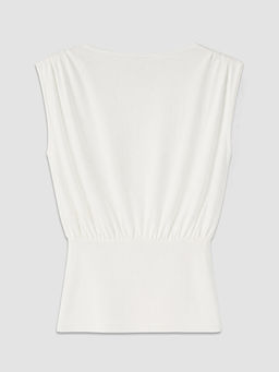 Bisiklet Yaka B?zg?l? Bluz