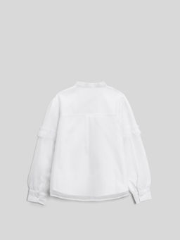 ACOOLA /Блузка детская для девочек Imma белый фото 2