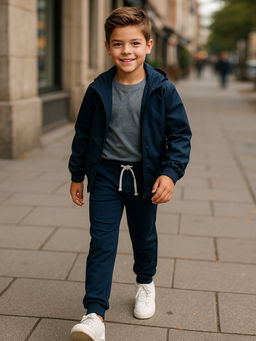 Брюки детские темносиние