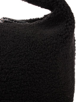 LACCOMA сумка P5878-1-черный эко кожа, искуственный мех полиэстер фото 4