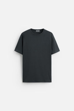BASIC SLIM FIT T-SHIRT - Zara фото 39