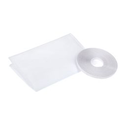 Сетка-штора на дверь ПРОТИВОМОСКИТНАЯ, 45х210 см, с крепежной лентой в комплекте, 2 шт. в упаковке