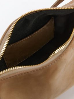 Женская сумка с ручками MAISON DAVID MARY Артикул 4489055, бежевый  фото 5