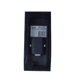 UUL-P52A 2х6W/GU10 IP65 BLACK Светильник уличный, под две лампы GU10. Архитектурный накладной. Корпус черный. TM Uniel