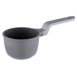 52194 WERNER Ковш MINI 10х6,75см/0,5л из литого алюминия со стеклянной крышкой, бакелитовой ручкой с покрытием Soft Touch. Толщина стенок/дна: 1,5/3,0мм. Цвет: серый.  фото 10