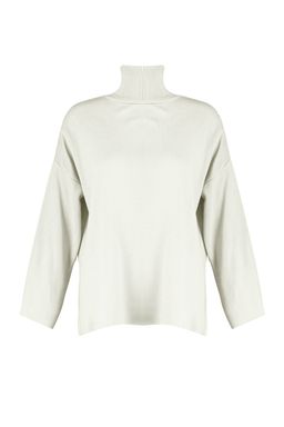 Ekru Genis Kal?p Basic Triko Kazak TWOAW23KZ00206 - Trendyolmilla фото 6