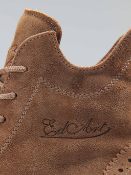 Ботинки 338.1541be. светло-коричневый замша/Шерсть