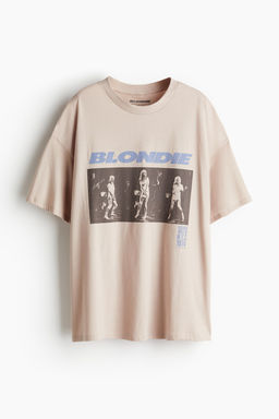 Camiseta oversize con motivo estampado - H&m фото 4