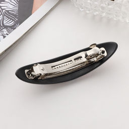 Цена за 2 шт. Заколка-автомат для волос "Сильва" весна узоры, 9,5 см, микс