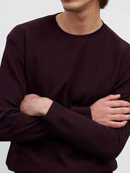 Bisiklet Yaka Erkek Triko Kazak