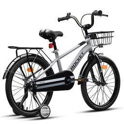 Велосипед 20" Rocket Level, цвет серый