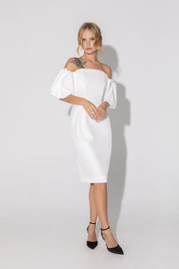 Платье Pirs 4984 белый  фото 4