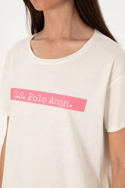 Kad_n Krem Ti__rt Sepette S_rpriz _ndirim - U.s. polo assn фото 7