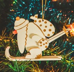 Елочные игрушки - Дед Мороз 1013