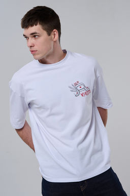 8579 футболка оверсайз мужская