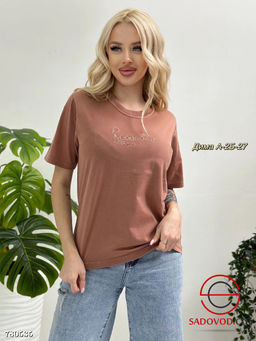 Женская футболка с принтом