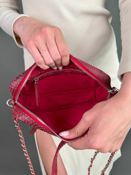 Сумка женская из кожи питона - Sefaro фото 3