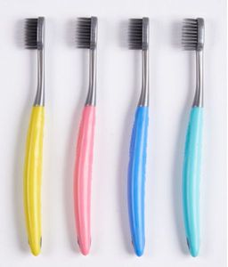 Зубная щетка с бамбуковым углем "Хаони"