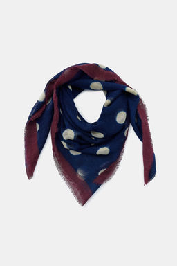 POLKA DOT PRINT SCARF - Zara фото 3