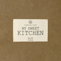 Фартук Этель ECO, цвет оливковый, 60×70 см, 70% хл, 30% лён, 190 г/м²