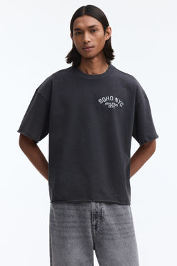 Camiseta boxy Oversized Fit - H&m фото 9