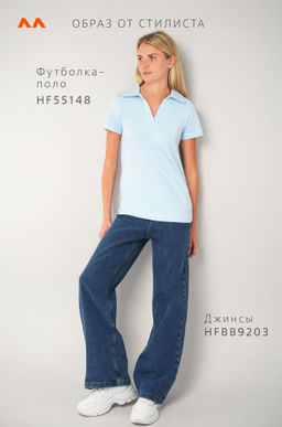 Женская футболка - поло Happyfox