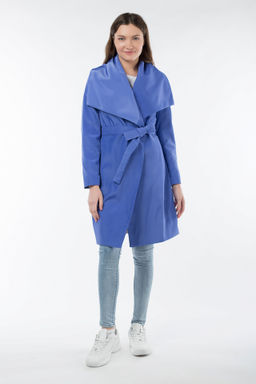 03-1866 Плащ женский (пояс) - El podio фото 10