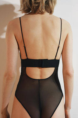 COMBINED TEXTURED BODYSUIT - Zara фото 11