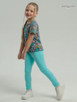 Костюм Мун розовые колокольчики-мятный - Sovalina фото 18