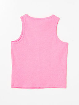 Bisiklet Yaka K?z ?ocuk Crop Atlet - Waikiki фото 2