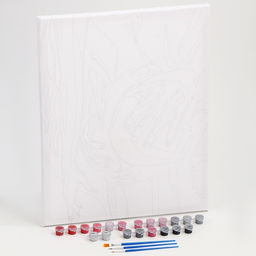 Картина по номерам на холсте с подрамником «Вечерняя страсть» 40×50 см