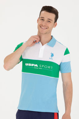 Мужская бирюзовая футболка