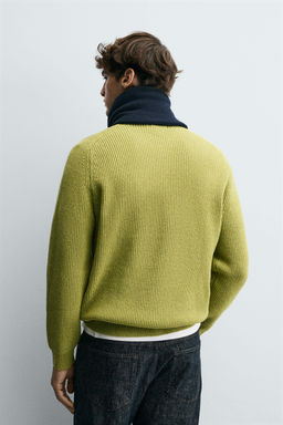 RIBBED TEXTURE SWEATER