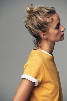 WASHED T-SHIRT WITH POCKET - Zara фото 22