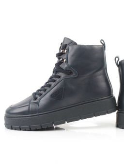 05-AW1002-2M DK. BLUE Ботинки зимние мужские (натуральная кожа, натуральный мех)