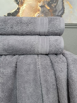Комплект полотенец Arno (графит) - Kazanov.a. фото 3