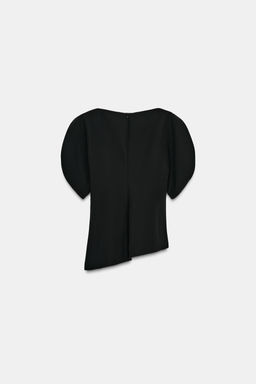 ZW COLLECTION PUFF SLEEVE TOP - Zara фото 3
