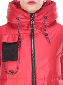 8912 RED Куртка зимняя женская CORUSKY (200 гр. холлофайбера) - Fashion фото 10