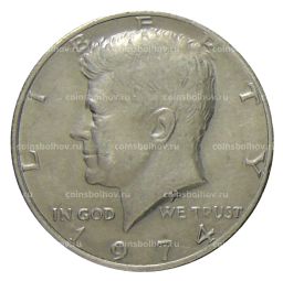 1/2 доллара (50 центов) 1974 года США