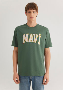 Mavi Logo Bask?l? Yesil Tisort  фото 4
