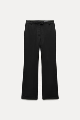 ZW COLLECTION STRAIGHT-FIT TROUSERS - Zara фото 9