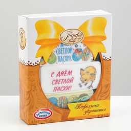 Визитки вафельные «Пасха», 132 шт.