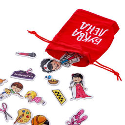 Магнитная книжка- игрушка Профессии 8 стр. - Буква-Ленд фото 6