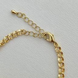 Браслет на цепочке из Цитрина - Радуга самоцветов фото 4