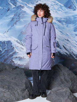 Женская зимняя мембранная парка Azimuth Глория 124/24006_7 Сладкий Лавандовый  фото 18