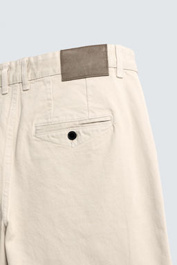 STRAIGHT-LEG CHINO TROUSERS - Zara фото 9