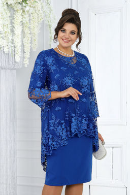 Платье Ninele 7431-Р темно-синий - Mira fashion фото 1350
