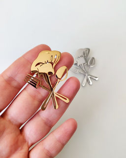 Брошь из стали - Vel vett фото 3